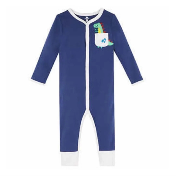 Koala Baby Infant 3-pack Coverall, Dino - Picture 2 of 5